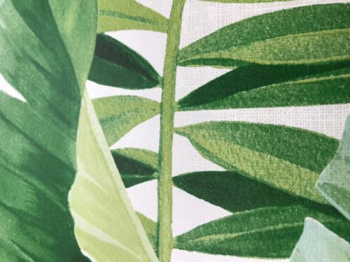 10m roll Alfresco leaves Palm Leaf Wallpaper White Green Jungle Tropical fd24136 - Bild 12 von 12