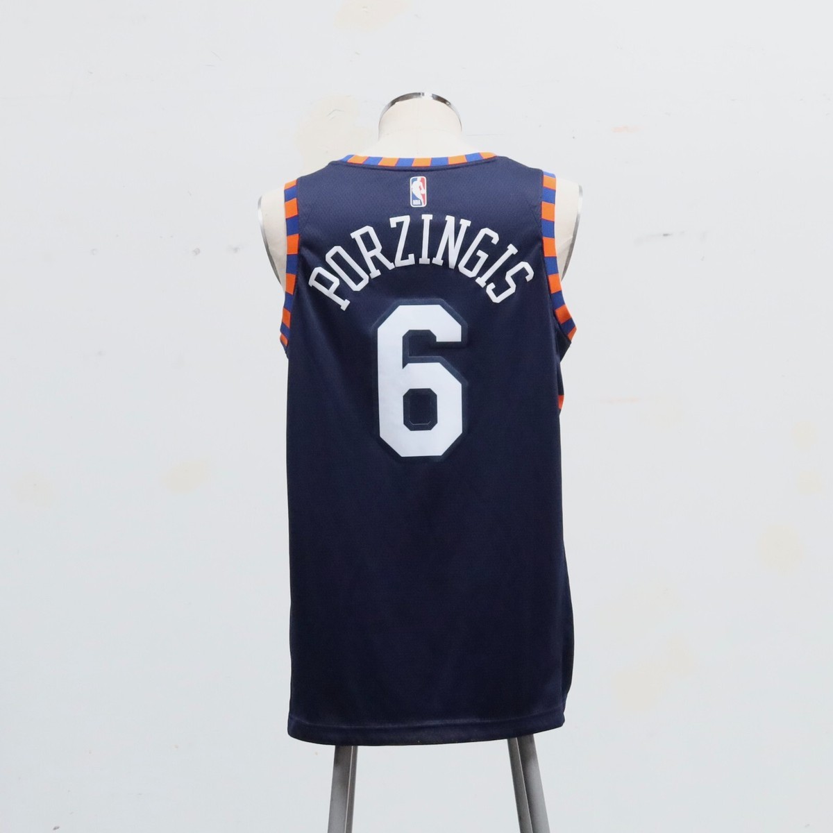 Vintage 00s New York Knicks Basketball Jersey Size L 48 Navy