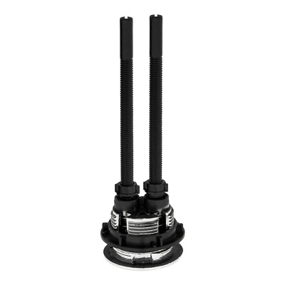 Dual Flush Toilet Valve & Button Kit - Top Mount Cistern Replacement Syphon For Bathroom Repair 6 thumbnail image