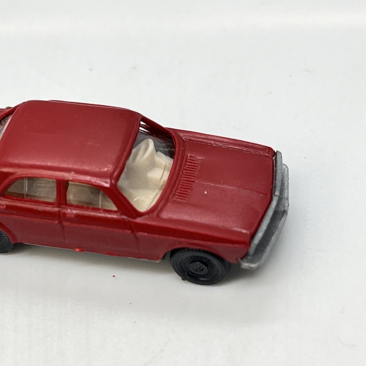 Miniature Wiking HO 1/87 Audi 100 Orange - Modèle Réduit Occasion, Sans Boîte, état Correct