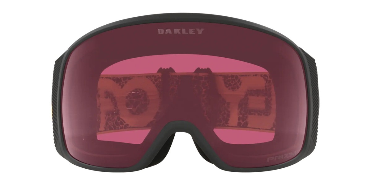 Snow Goggles Oakley Flight Tracker L Mustard Crackle Prizm Snow Goggles Oakley Flight Tracker L Mustard Crackle Prizm