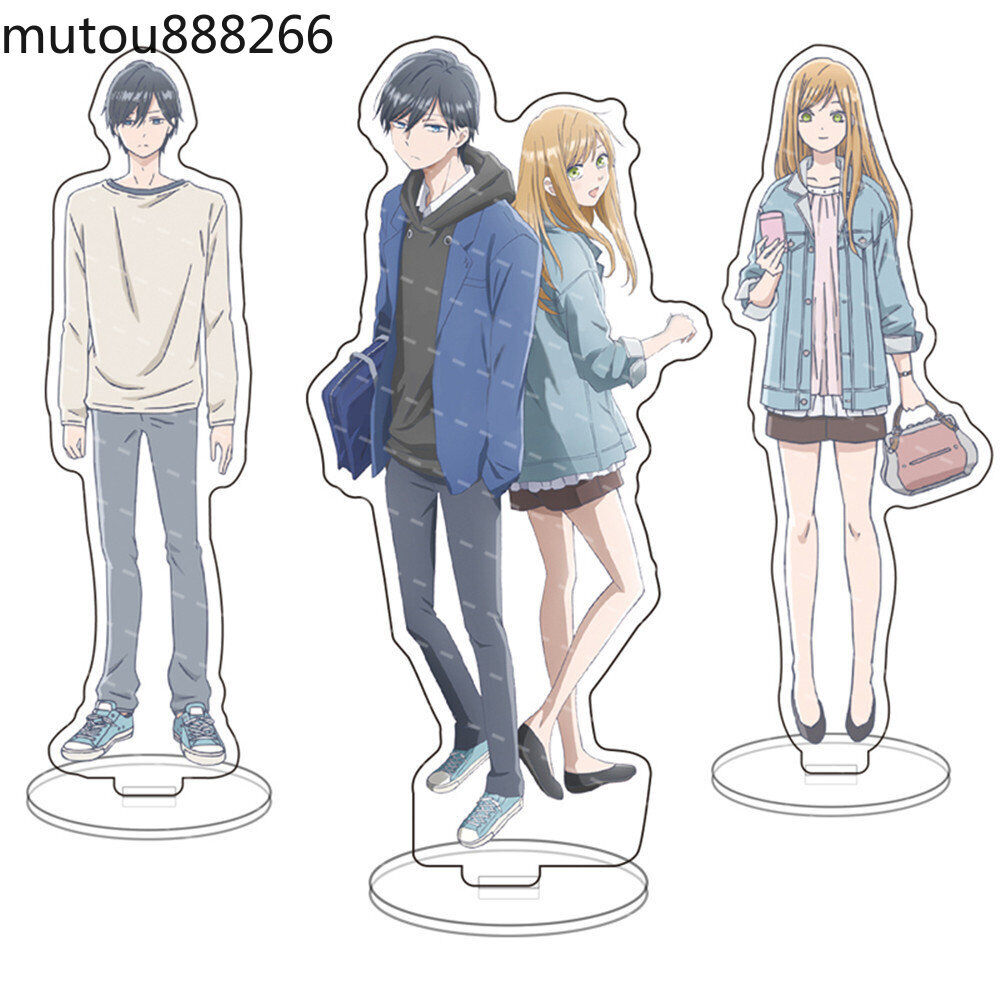 My Love Story With Yamada-Kun At Lv999 Anime Figures Acrylic Stands Model  Lovers Plate Desk Decoration Fans Christmas Gift - AliExpress