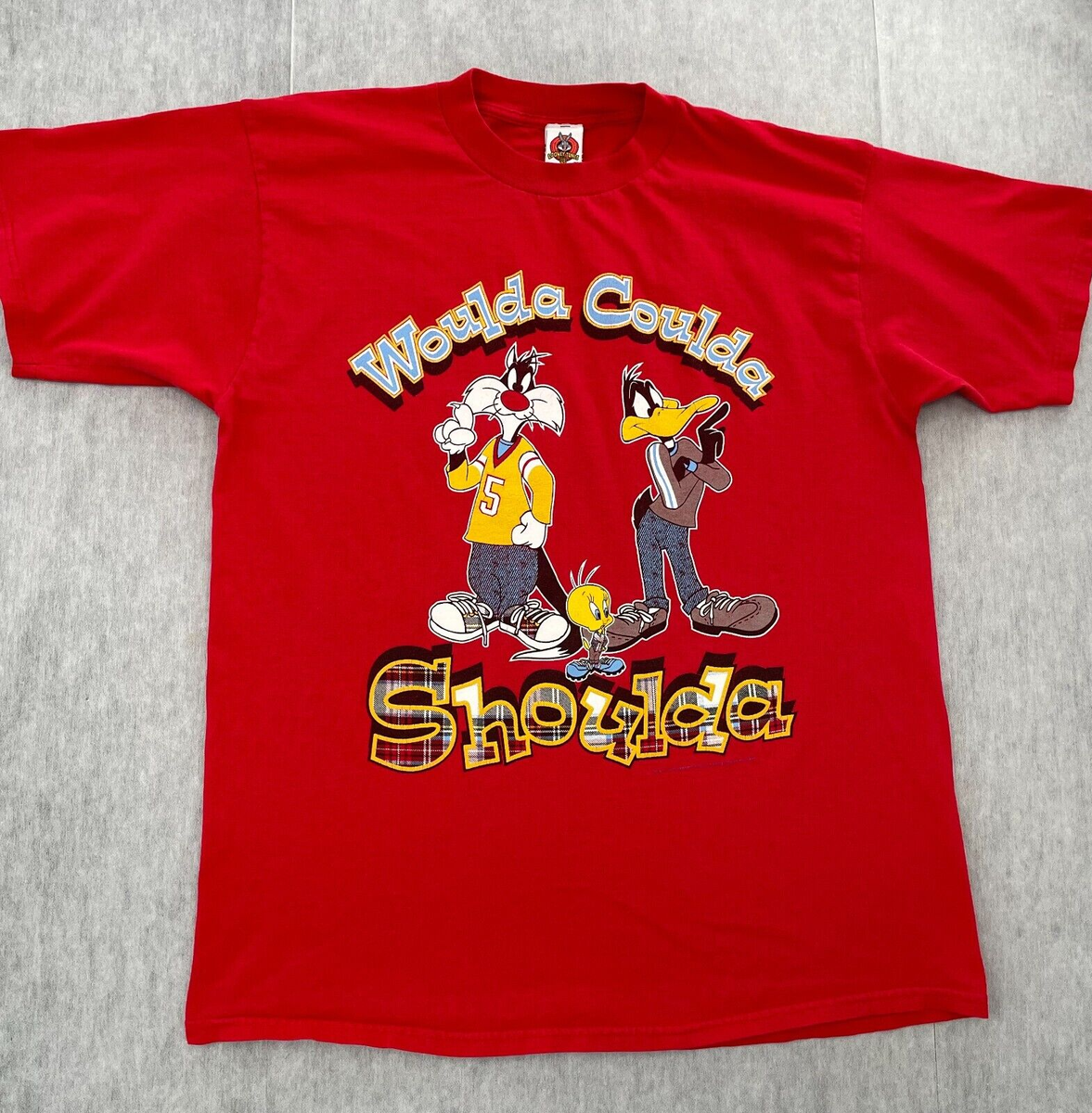 Looney Tunes Mens Sylvester Unisex T-Shirt Adult Looney Tunes Mens Sylvester Unisex T-Shirt Adult