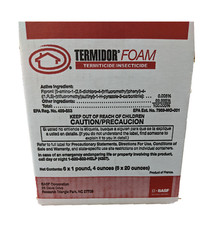 Termidor Foam Termiticide/Insecticide Case (6 x 20 oz Cans) by BASF