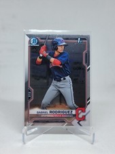 2021 Bowman Chrome #BCP-180 Gabriel Rodriguez Cleveland Indians C7E