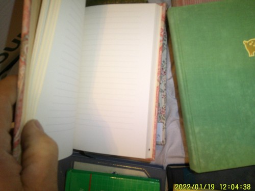 COLLEZIONE DI VECCHI STOCK RIVISTE INUTILIZZATE DIARIO QUADERNI LIBRI ALTRO - Foto 15 di 22