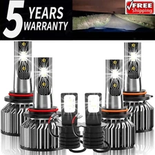 For Chevrolet Suburban 1500 2000-2000 LED Headlight High/Low Fog Light Bulb Kit