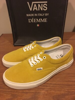 Vans Diemme 2013 Montebelluna Era LX Yellow Made In Italy Size