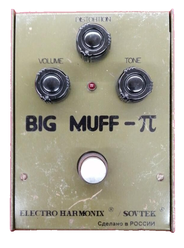 Electro-Harmonix Sovtek Big Muff Army Green Fuzz Effects