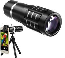 Monocular Telescope,12x30 HD Optics Zoom Telescope, Metal Shell Monocular with P
