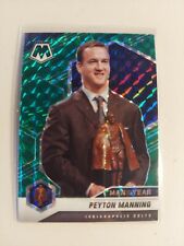 🏈 2021 Mosaic Peyton Manning Man Of The Year Green Mosaic Prizm Colts #263