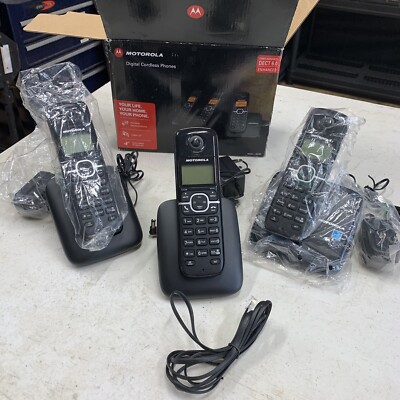 Teléfono Inalámbrico Motorola Dect 6.0 De Largo Alcance, 5 Bases, Color Negro - Foto 8