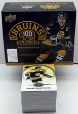 2023-24 Upper Deck Boston Bruins Centennial Single Base Card Pick List