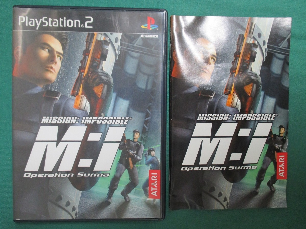 PlayStation2 - MISSION: IMPOSSIBLE Operation Surma - PS2. JAPAN