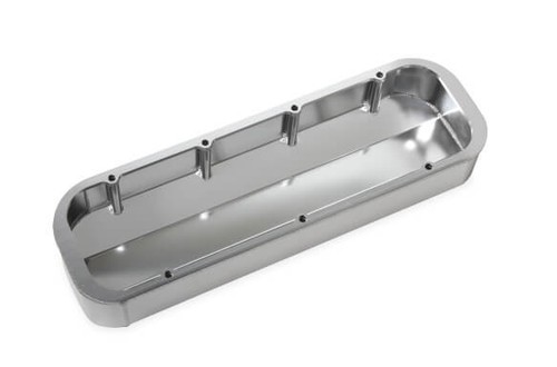 Chevy 1965-2000 396-454 Valve Cover w/o Breather 128-23QFT Hugger Orange Flames - Picture 5 of 5