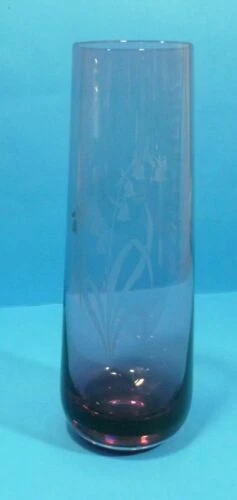 Original Mid-Century Modern Amethyst Glass