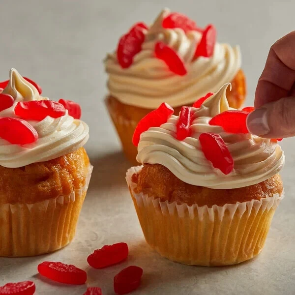 Swedish Fish 5 lb. Bag Mini Soft and Chewy Candy - 6/Case - Image 2 of 2