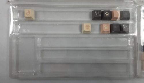 Nuevo, Multicolor KEYGEAK Pbt Kitty Cherry Perfil Kit Completo Teclado (151 Teclas) - Imagen 5 de 9