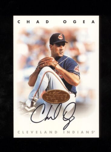 1996 LEAF SIGNATURE SERIES AUTOGRAPHS ON CARD AUTO CHAD OGEA BRONZE