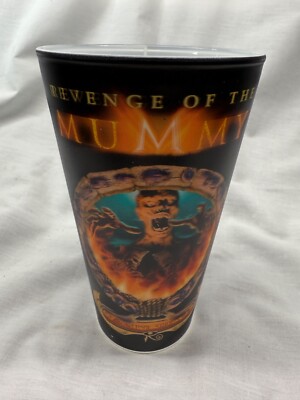 Universal Studios Revenge Of The Mummy  Holo Lenticular Cup