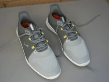 PUMA IGNITE FASTEN8 Spikeless Golf Shoes, sz 10 m, PRISTINE! 194864-03, gray