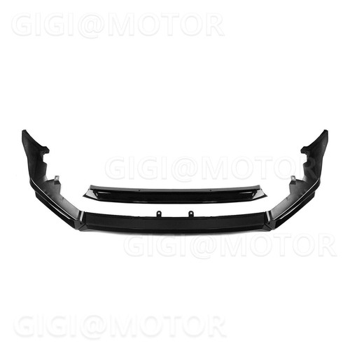 Glossy Black For Honda Civic Sedan Hatch 2022-2024 Yofer V3丨4Pc Front Bumper Lip - Picture 4 of 12