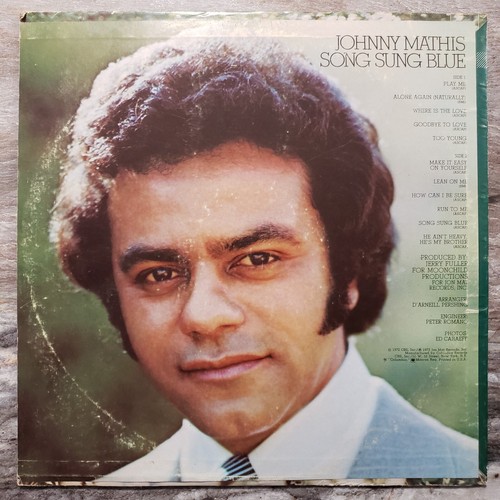 Johnny Mathis - Song Sung Blue - KC 31626 Vinyl Record LP - Picture 2 of 4