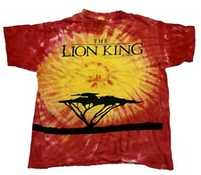 Vintage Disney The Lion King Mens XL Tie Dye T Shirt