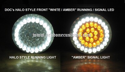 Big Dog Motorcycles HALO Style (WHITEAMBER) Front Turn Signal LED PCB