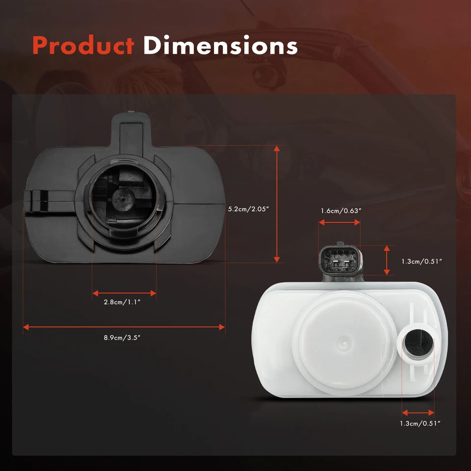 Bomba de detección de fugas de vapor de combustible para Dodge Ram 1500 2500 Jeep Wrangler Chrysler Foto 2 de 4