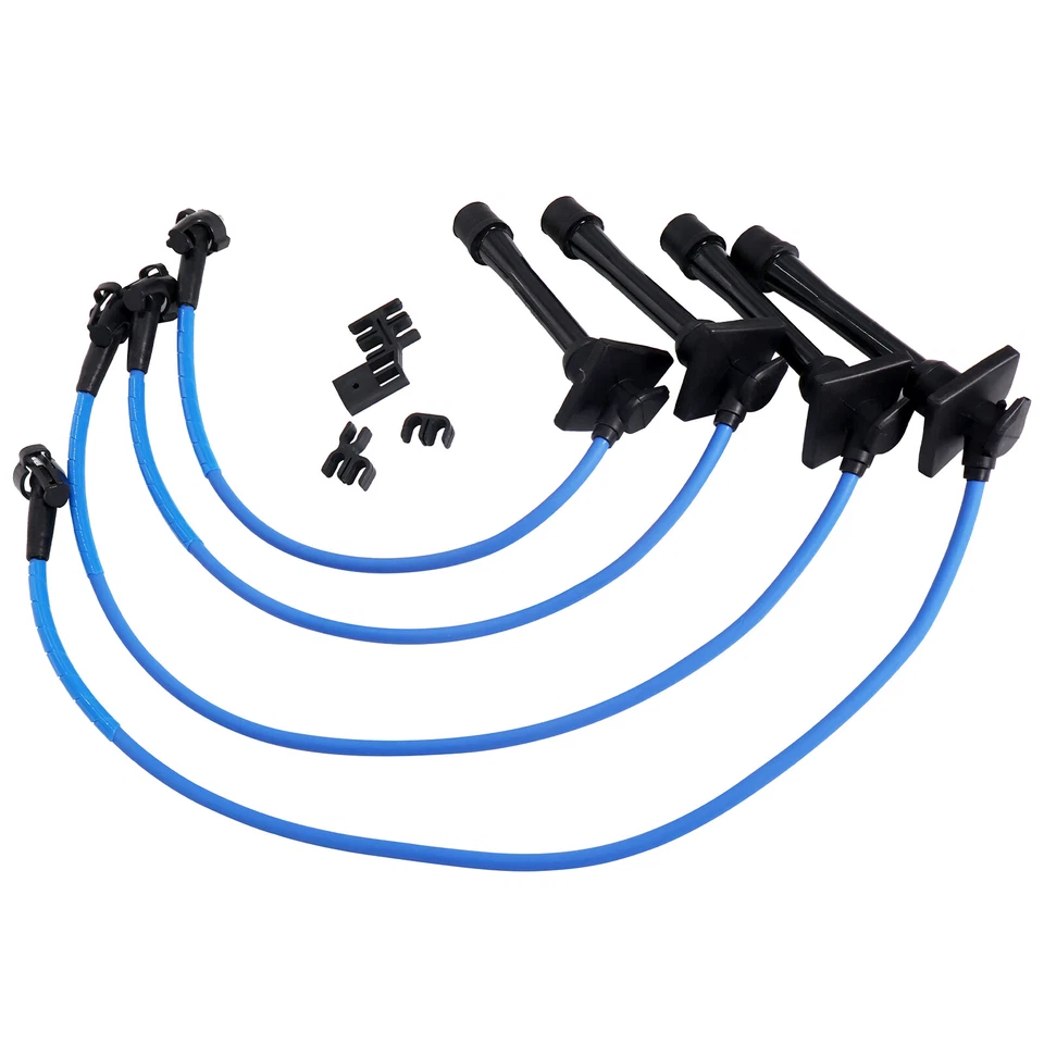 Fit for Geo Prizm 1.8L Toyota Celica Corolla 1.6L 4x Spark Plug Wires 9091922327 - Imagem 3 de 4