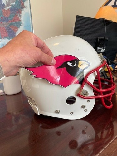 Vintage St. Louis Football Cardinals helmet decal SET, full size. Go Big Red! - Picture 3 of 5