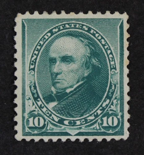 CKStamps: US Stamps Collection Scott#226 10c Webster Unused Regum