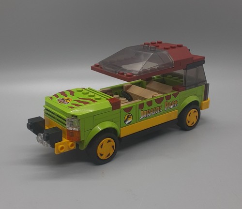 LEGO Jurassic World Vehicle Parts for T. Rex Breakout 76956 Set Incomplete - Picture 1 of 5