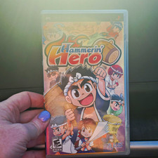 Atlus Hammerin' Hero (Sony PSP, 2008) NTSC-U/C Action E10+ w/ Manual, Case
