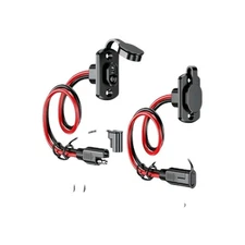 12AWG SAE to SAE Female Cord Automotive Panel Extension Cable for Solar Panels