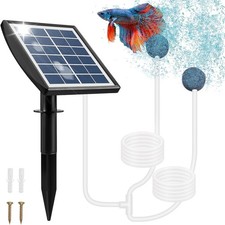 Solar Powered Air Pump Oxygenator Aerator Air Pump Oxygen ,Oxygen Pump 6V 2W
