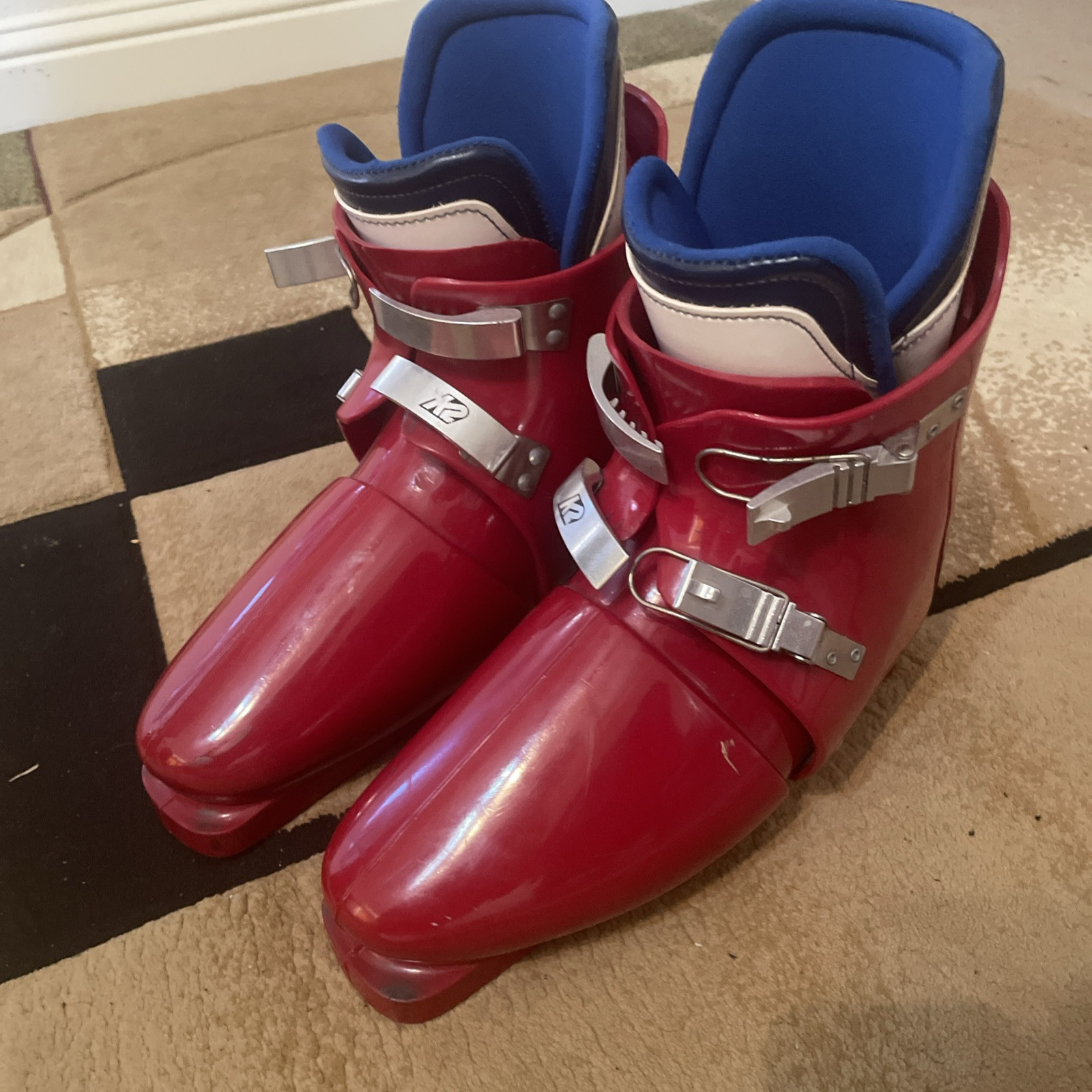 SALOMON Scarponi da sci K2 vintage uomo taglia 11 12 ottime condizioni