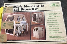 Greenleaf Dollhouse Kit Brimbles Mercantile Wood Factory Sealed 18" x 21.5" x25"
