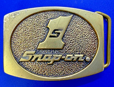 Snap-On Tools  1 Advertising Promo Solid Brass SPP 557 BTS Belt Buckle