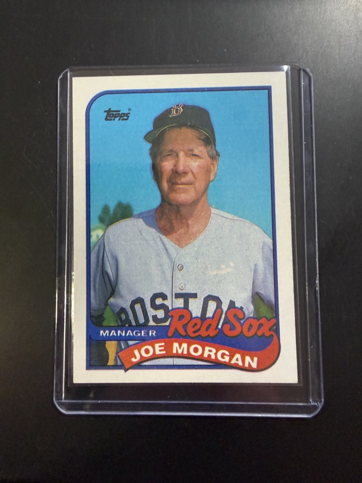 1989 Topps - Team Checklist Joe Morgan #714 Boston Red Sox