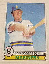 ⚾ VINTAGE ⚾ 1979 Topps ⚾ Bob Robertson Seattle Mariners #312 ⚾ /w Free Sleeve ⚾
