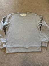 General Standard Gray Fleece Sweatshirt Mens Large Made in USA Crewneck