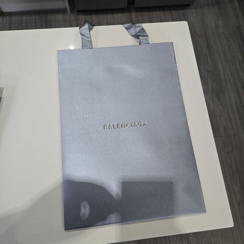 Genuine Balenciaga Shop Shopping Bag Authentic 26 x 20 x 9.5, Unused - Picture 17 of 19