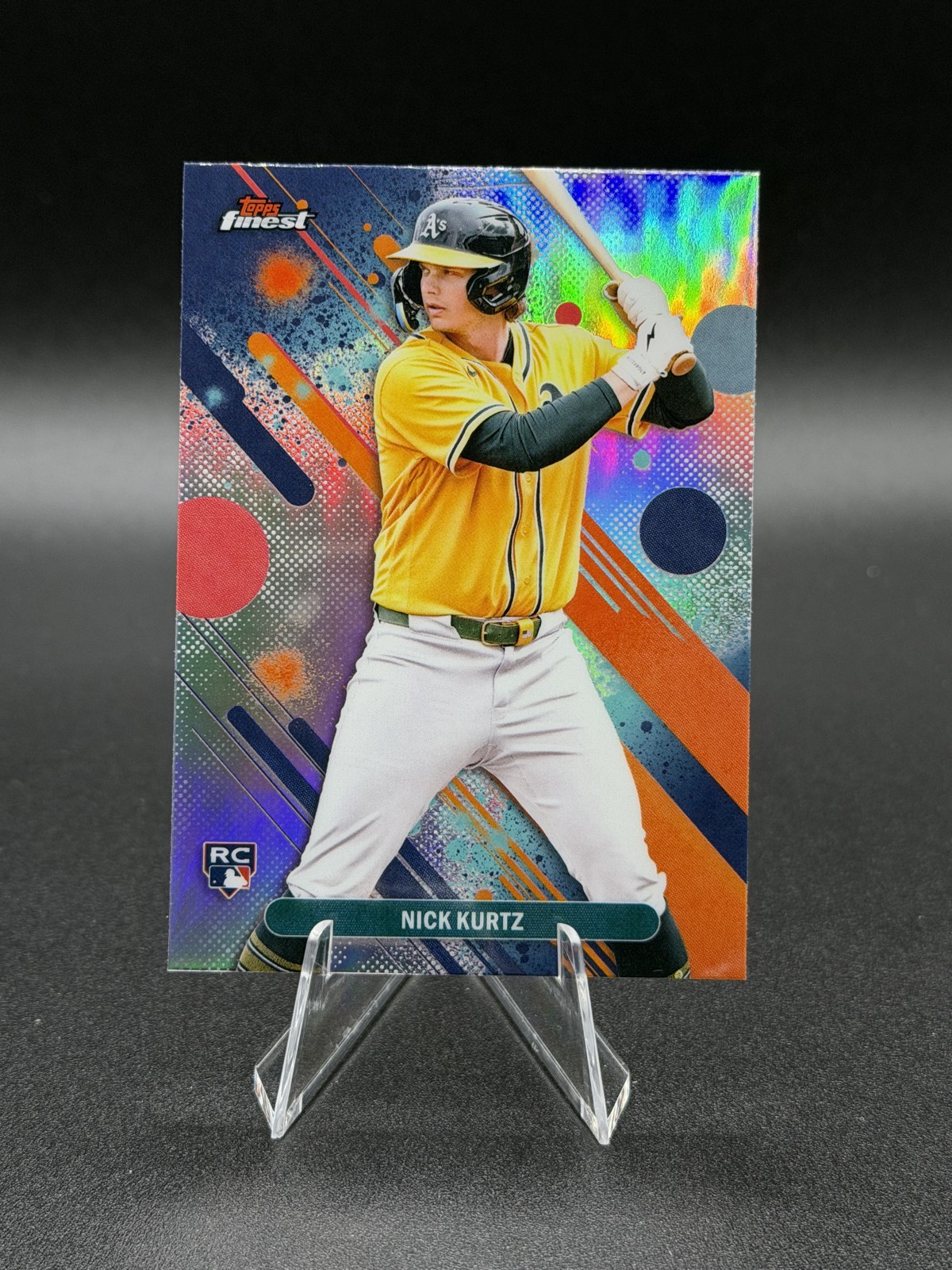 2025 Topps Finest - Common Nick Kurtz #10 Refractor (RC)