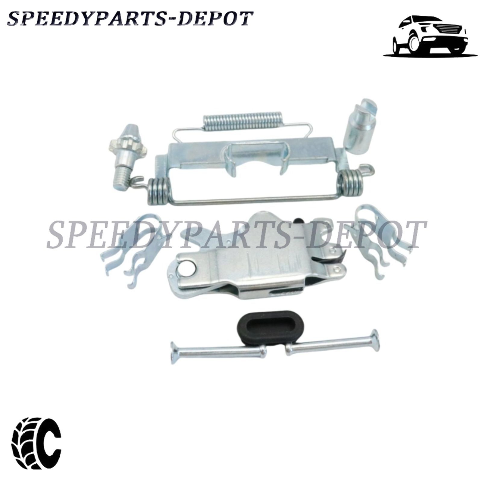 Fits for Maserati Ghibli Quattroporte Parking Brake Shoes & Accessory Fastener