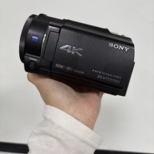 SONY 4K Video Camera Handycam FDR-AX30 Black Optical 10x Camera Black