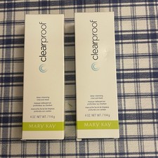 Mary Kay Clearproof Deep-Cleansing Charcoal Face Mask -LOT OF 2- 4oz Boxes 2020