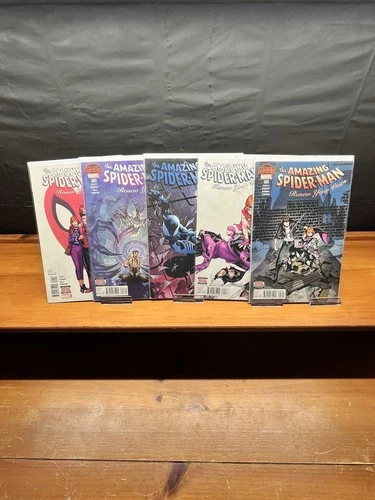 AMAZING SPIDER-MAN RENEW YOUR VOWS 1-5 MARVEL COMIC SET COMPLETE SLOTT 2015 VF