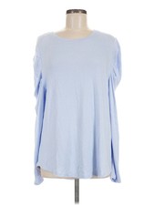 A New Day Women Blue Sweatshirt XL